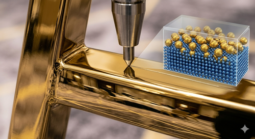 Últimas noticias de la empresa sobre Deje de rayar el metal: asientos de acero inoxidable con acabado de espejo dorado para salones de lujo