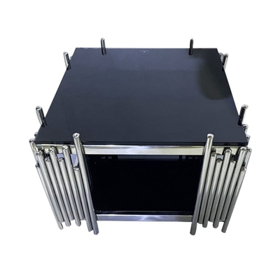 Opción perfecta de acero inoxidable de la tabla de centro casera para su decoración casera