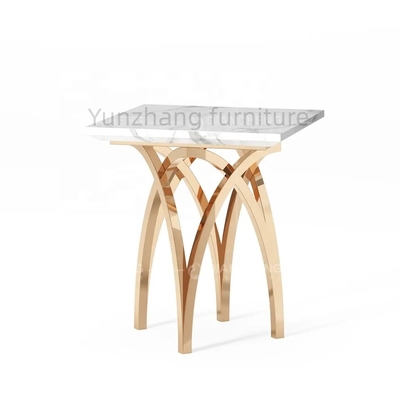 Lado único Sofa Table Living Room Furniture del diseño con con base metálica