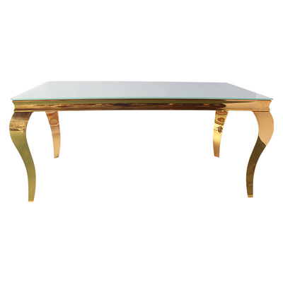 Mesa de comedor moderna del rectángulo del uso casero y comercial con los sistemas de las sillas de 18 pulgadas