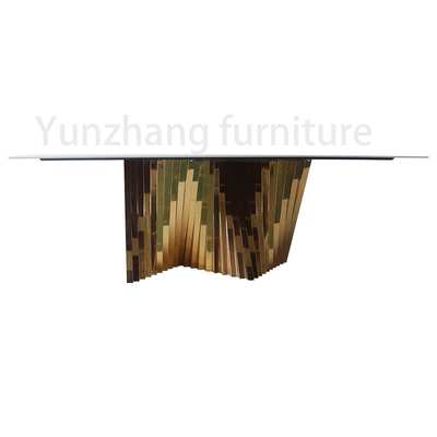 Tabla de mármol rectangular del acero inoxidable del metal con el grueso superior de 10m m