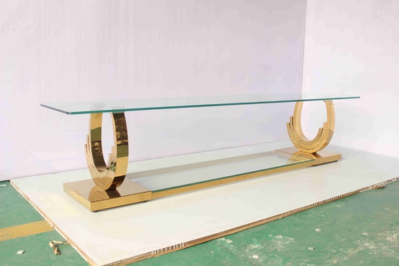 Los muebles de lujo Euopean de la sala de estar diseñan la TV al lado de la tabla