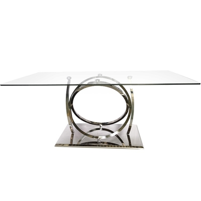 Tabla de acero inoxidable pulida del comedor con final brillante