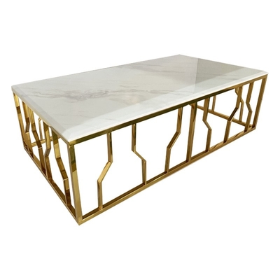 High-end personalizado de alta calidad mesa de café de lujo moderno conjunto de sala de estar