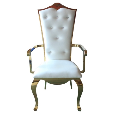 Muebles para eventos de sillón de base pesada de diseño de espalda alta