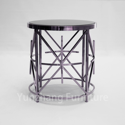 Top de mármol del cuadro 201 caseros del lado de los muebles de la estructura de Mult/de cristal de acero inoxidable