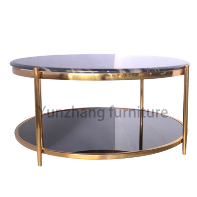 Muebles de salón de lujo minimalista centro mesa de café estilo moderno