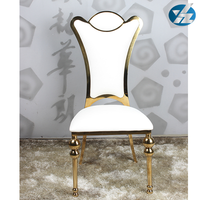 Silla para eventos acolchada blanca para asientos cómodos y profesionales