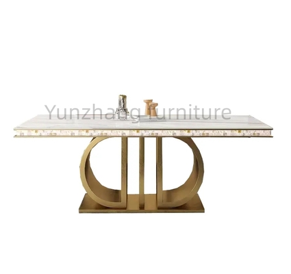 Grueso superior casero grande de acero inoxidable del cuadro 10m m de los muebles