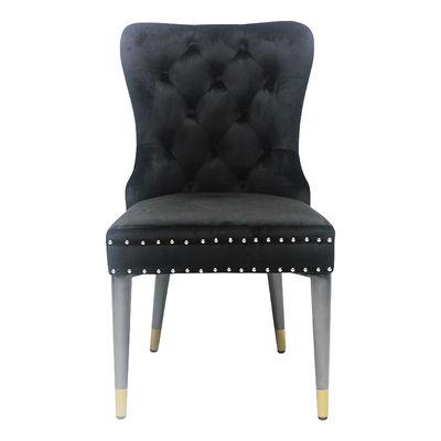 Silla de comedor de color negro silla de hotel banquete