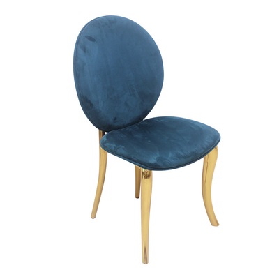 Elegante silla de comedor de diseño con silla de hotel de base pesada