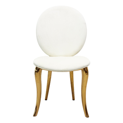 Estilo italiano simple moderno de las sillas de gama alta de lujo ligeras de cuero del comedor que cena la silla