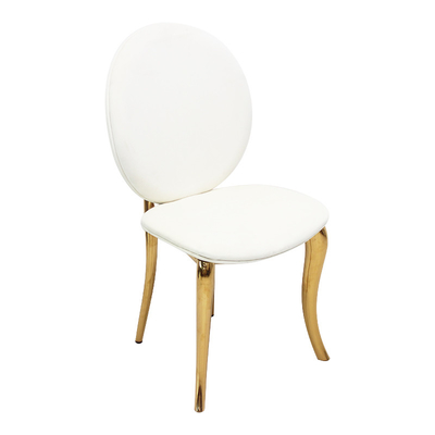Estilo italiano simple moderno de las sillas de gama alta de lujo ligeras de cuero del comedor que cena la silla