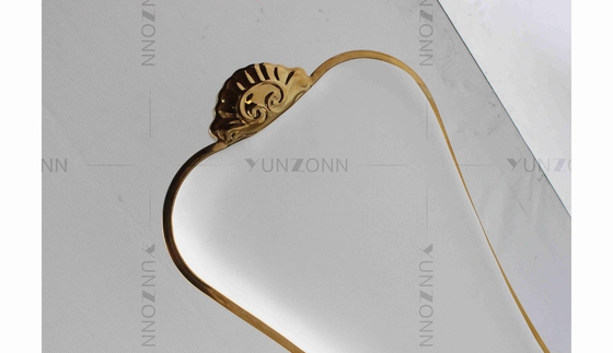 Alta silla de oro trasera del banquete de Chair Elegant Wedding de novia y del novio