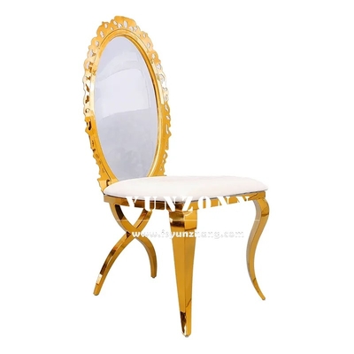 Silla de comedor de acrílico de lujo para el banquete del hotel Usado