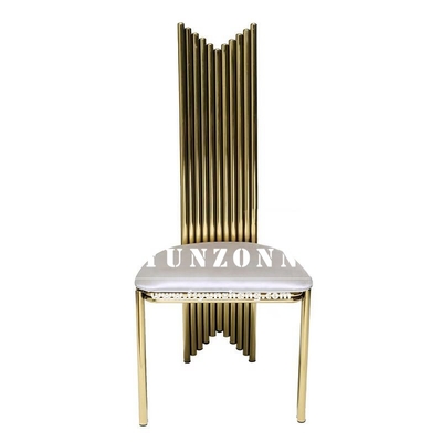 Muebles modernos sillas de fiesta de acero inoxidable silla de boda