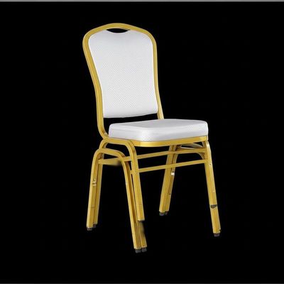 Oro de la venta directa de la fábrica que apila la silla del banquete