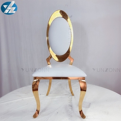 Oro de la venta directa de la fábrica que apila la silla del banquete