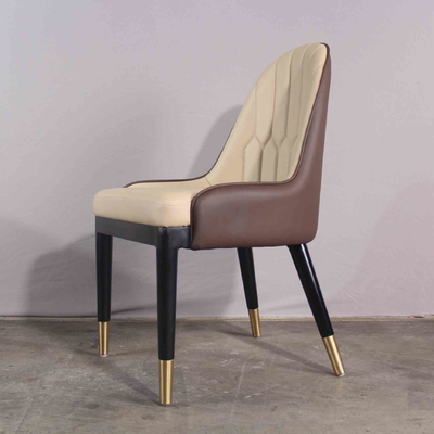 Silla de cena de madera sólida nórdica de la butaca simple moderna con el OEM del ocio de los brazos