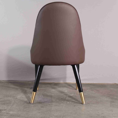 Silla de cena de madera sólida nórdica de la butaca simple moderna con el OEM del ocio de los brazos