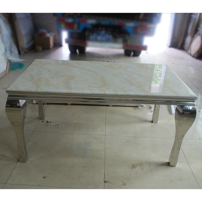 Tabla europea del comedor de las tablas de banquete de la bodas de plata 150X90X75
