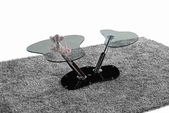 La tabla lateral doblada girada superior oval para la sala de estar adorna al OEM