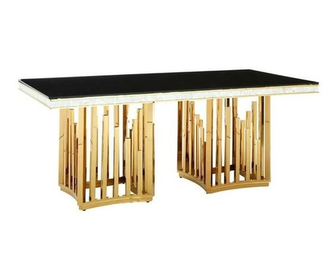 Mesas de comedor rectangulares modernas superiores de mármol nórdicas de las tablas de banquete que se casan con las sillas 50X90X75