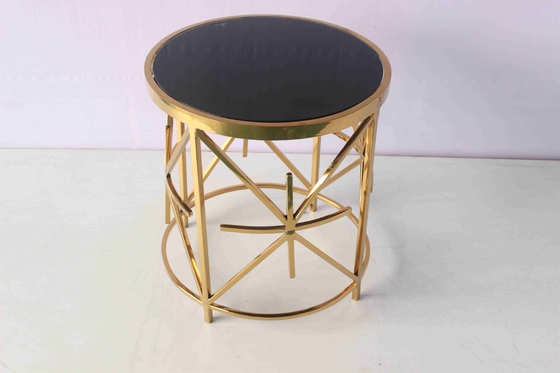 Tabla lateral moderna casera del diseño delicado de los muebles de la sala de estar de lujo para el hotel