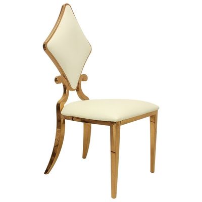 Buen precio Asientos tapizados traseros prismáticos de acero inoxidables apilables de la silla que se casan en línea