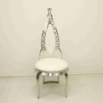 Buen precio Silla de cena elegante superior de cuero para la pierna anti de los SS de la oxidación del acontecimiento en línea