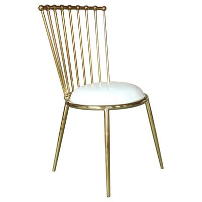 Buen precio Elegante silla de boda de venta caliente sillas de comedor de diseño de cuero en línea