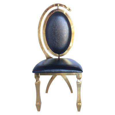 Buen precio Acontecimiento del marco de los SS 201 que cena la silla visualmente Impactful para el banquete en línea