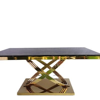 Buen precio 60 pulgadas de ancho mesa de comedor blanca 100 libras de peso material de mármol en línea