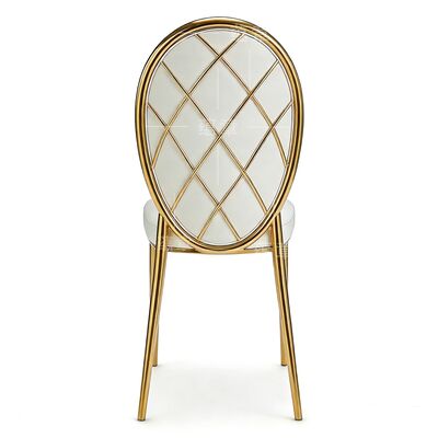 Buen precio Silla de Comedor Moderna con Cojín Móvil en Oferta, Apilable para Bodas, Hoteles y Eventos en línea