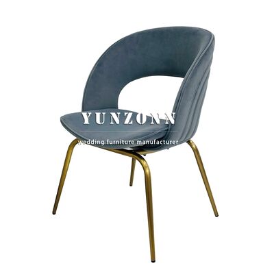 Buen precio Sillas de comedor de cuero italiano de lujo de alta gama Sillas de comedor de cuero de acero inoxidable en línea