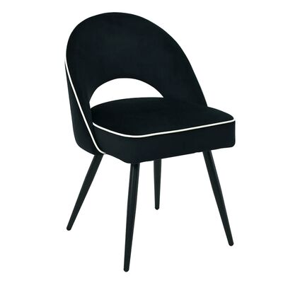 Buen precio Al por mayor Cuadro de acero inoxidable negro Luxury Antique Velvet Wedding Chair para Event Hall en línea