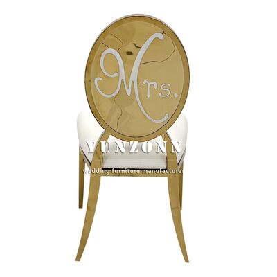 Buen precio Mobiliario de Salón de Hotel, Sr. y Sra. White, Silla de Boda de Terciopelo Blanco, Asiento Doble para Novios en línea