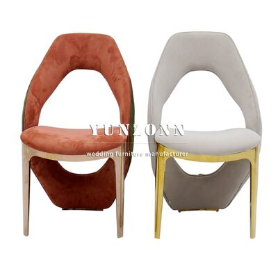 Sillas de trono de acero inoxidable de estilo real moderno para hoteles, villas, salas de estar, muebles de lujo para bodas y eventos, estilo Dubái