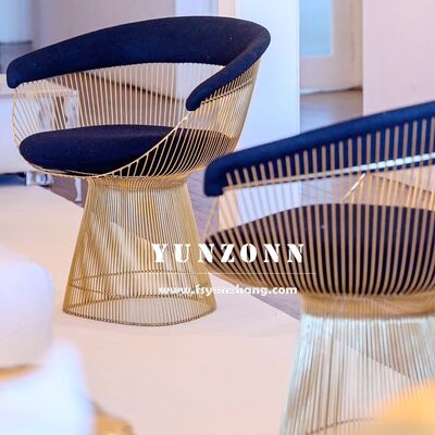 Buen precio Sillones de descanso de hierro para hoteles y restaurantes - Sillones modernos con almohadilla en línea