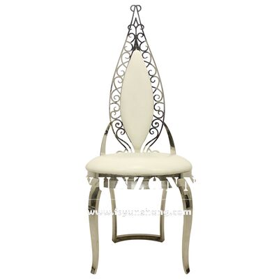 Buen precio Al por mayor sillas modernas de comedor con nuevos diseños de tallado marco de acero de lujo para eventos bodas hoteles apartamentos alquiler en línea