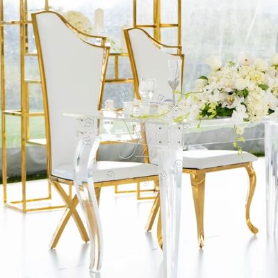 Buen precio Venta caliente Diseño de casa de campo moderna Silla de comedor de metal para mobiliario de hotel, banquetes y comedores en línea